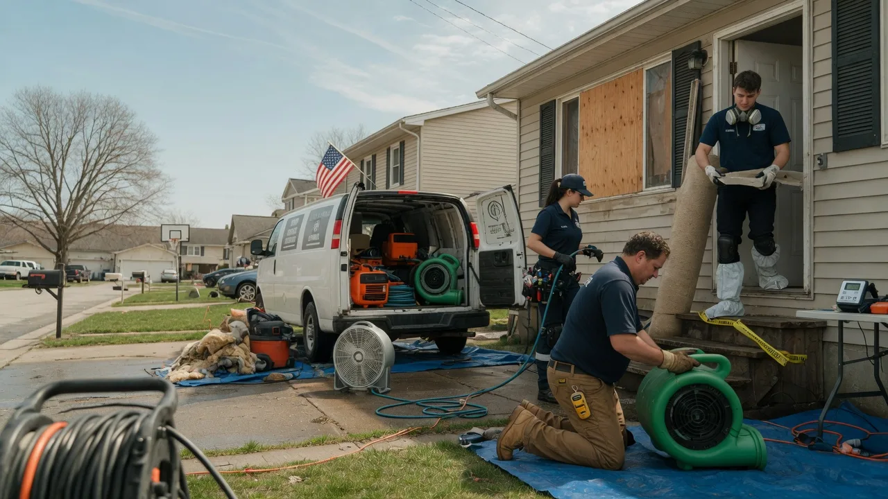 Water Damage Restoration in Ashley, MI near me